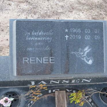 JANSEN Renee 1965-2019