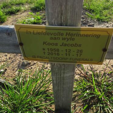 JACOBS Koos 1958-2016