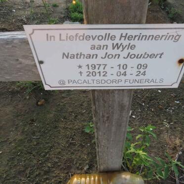 JOUBERT Nathan Jon 1977-2012