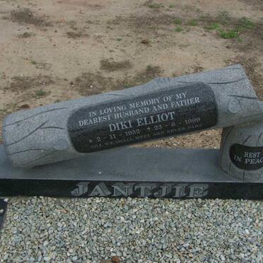 JANTJIE Diki Elliot 1952-1999