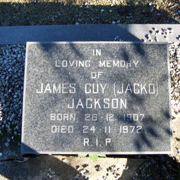 JACKSON  James Guy 1907-1972