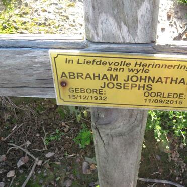 JOSEPHS Abraham Johnathan 1932-2015