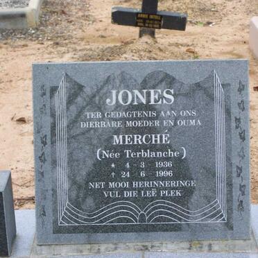 JONES Merche nee TERBLANCHE 1936-1996