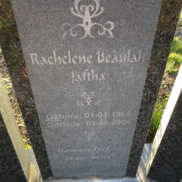 JAFTHA Rachelene Beaulah 1964-2004
