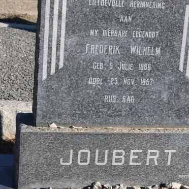 JOUBERT Frederik Wilhelm 1880-1957