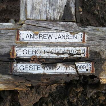 JANSEN Andrew 197?-2009