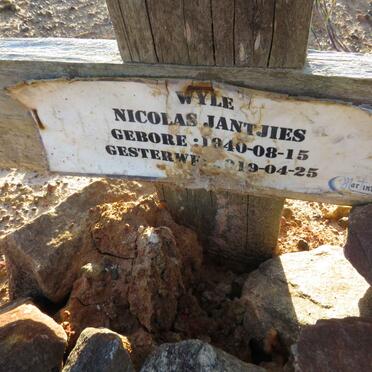 JANTJIES Nicolas 1940-2019