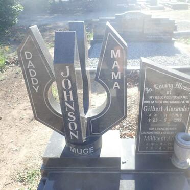 JOHNSON Gilbert Alexander 1918-1995 & Millicent Alice 1918-2013 _1