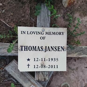 JANSEN Thomas 1935-2011