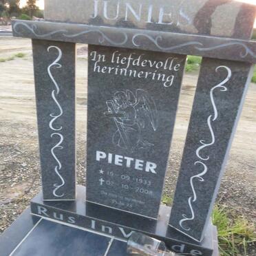 JUNIES Pieter 1933-2008