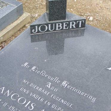 JOUBERT Francois Abraham 1922-1993 &amp; Johanna Christina BRITZ 1925-2007