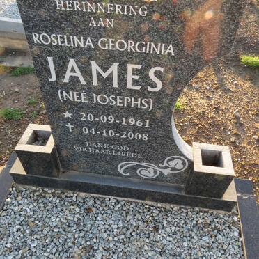 JAMES Roselina Georginia nee JOSEPHS 1961-2008