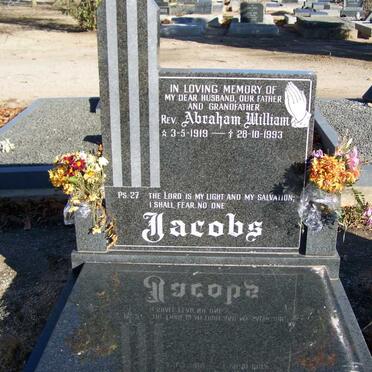 JACOBS Abraham William 1919-1993