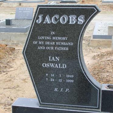JACOBS Ian Oswald 1949-1999