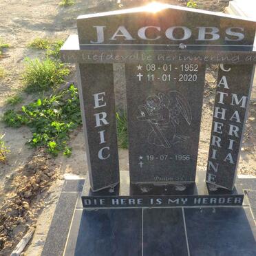 JACOBS Eric 1952-2020 & Catherine Maria 1956-