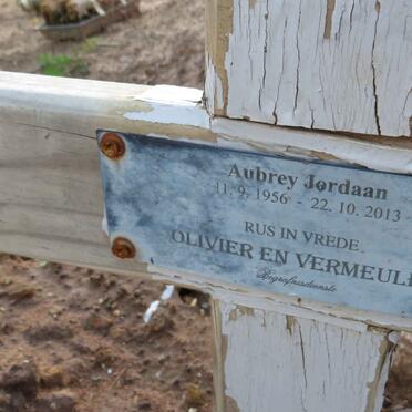 JORDAAN Aubrey 1956-2013