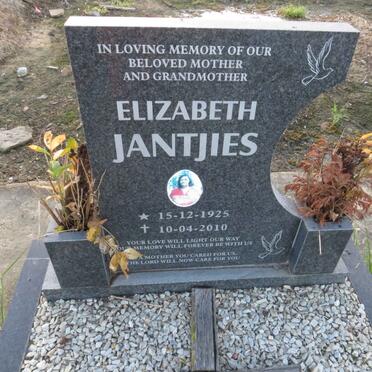 JANTJIES Elizabeth 1925-2010