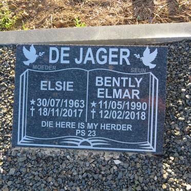 JAGER Elsie, de 1963-2017 :: DE JAGER Bentley Elmar 1990-2018