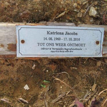 JACOBS Katriena 1960-2016