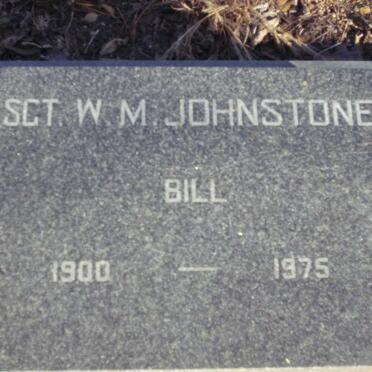 JOHNSTONE W.M. 1900-1975