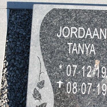 JORDAAN Tanya 1979-1990
