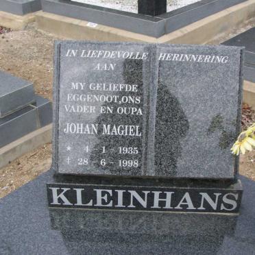 KLEINHANS Johan Magiel 1935-1998