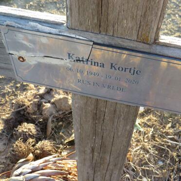 KORTJE Katrina 1949-2020