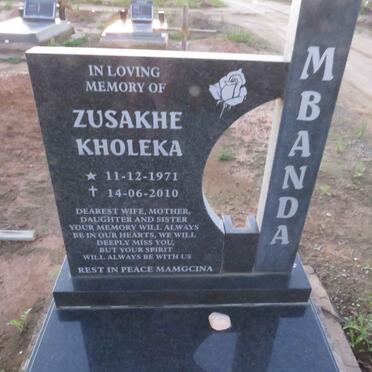 KHOLEKA Zusakhe 1971-2010