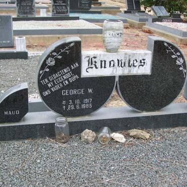 KNOWLES George W. 1917-1985