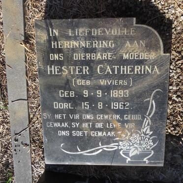 KAPP Hester Catherina nee VIVIERS 1893-1962