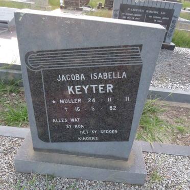 KEYTER Jacoba Isabella 1911-1982