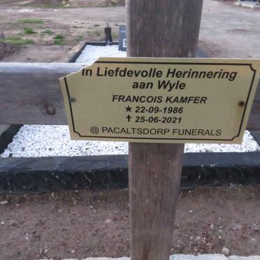 KAMFER Francois 1986-2021