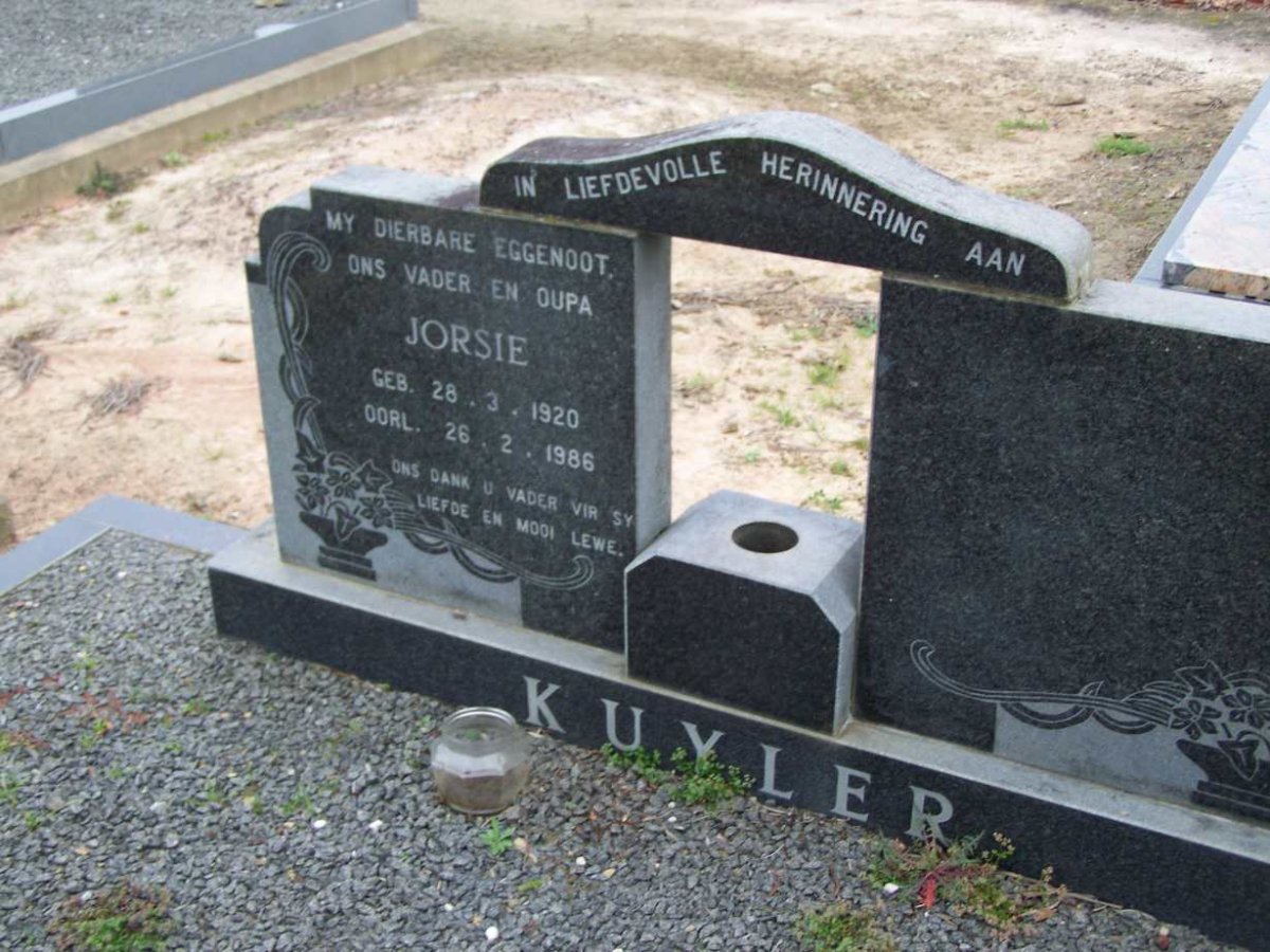 KUYLER Jorsie 1920-1986