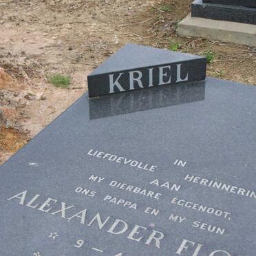 KRIEL Alexander Floris 1974-1995