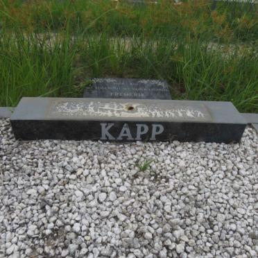 KAPP Frederik 1918-1986