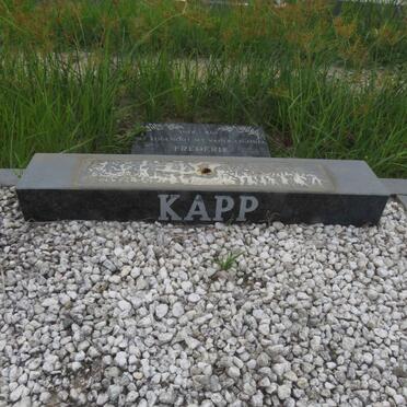 KAPP Frederik 1918-1986