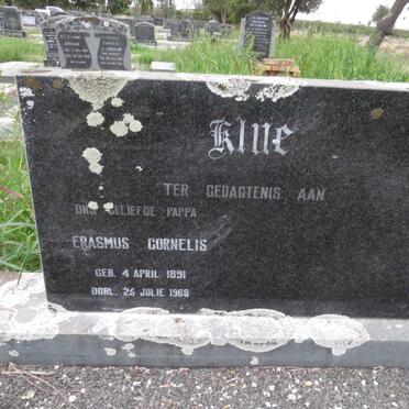 KLUE Erasmus Cornelis 1891-1968