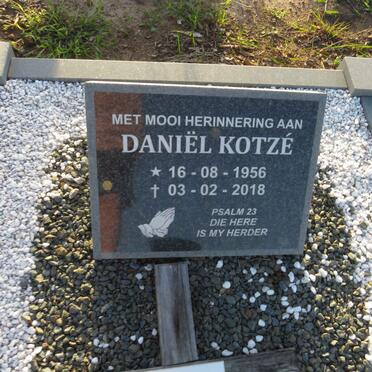 KOTZE Daniel 1956-2018