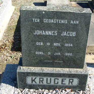 KRUGER Johannes Jacob 1894-1960