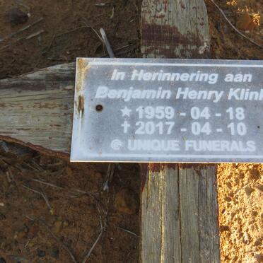 KLINK Benjamin Henry 1959-2017