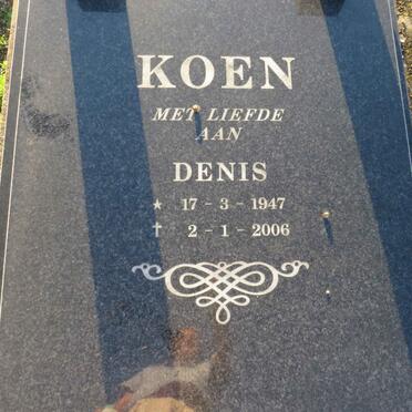 KOEN Denis 1947-2006