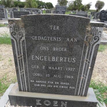 KOEN Engelbertus 1927-1969