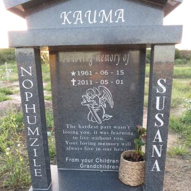 KAUMA Nophumzile Susana 1961-2011