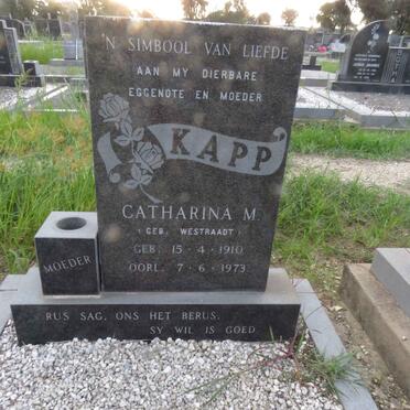 KAPP Catharina M. 1910-1973