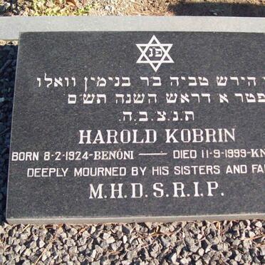 KOBRIN Harold 1924-1999