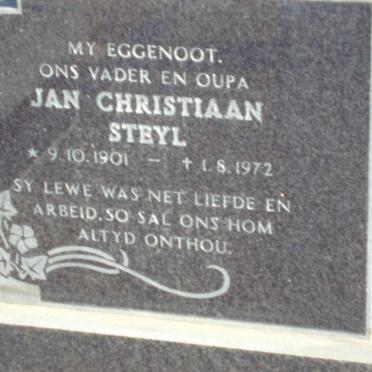 KAPP Christiaan Steyl 1901-1972 &amp; Sarah BARNARD 1907-1990
