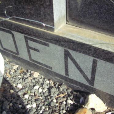 KOEN Barend Jacobus 1902-1967 &amp; Hester Catharina Elizabeth VAN ROOYEN 1911-1985