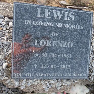 LEWIS Lorenzo 1981-2012
