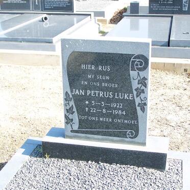 LUKE Jan Petrus 1922-1984