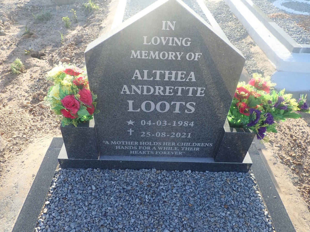 LOOTS Althea Andrette 1984-2021